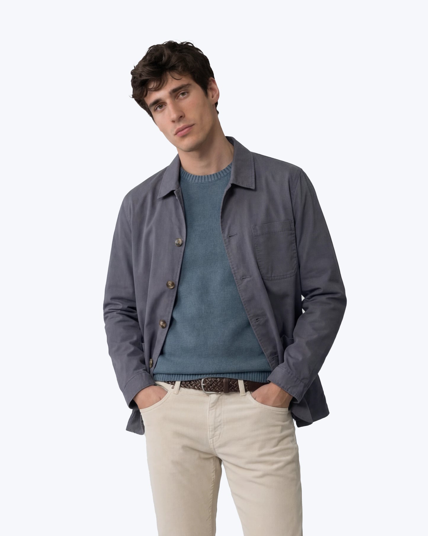 CHAQUETA KALEB AZUL TWAY