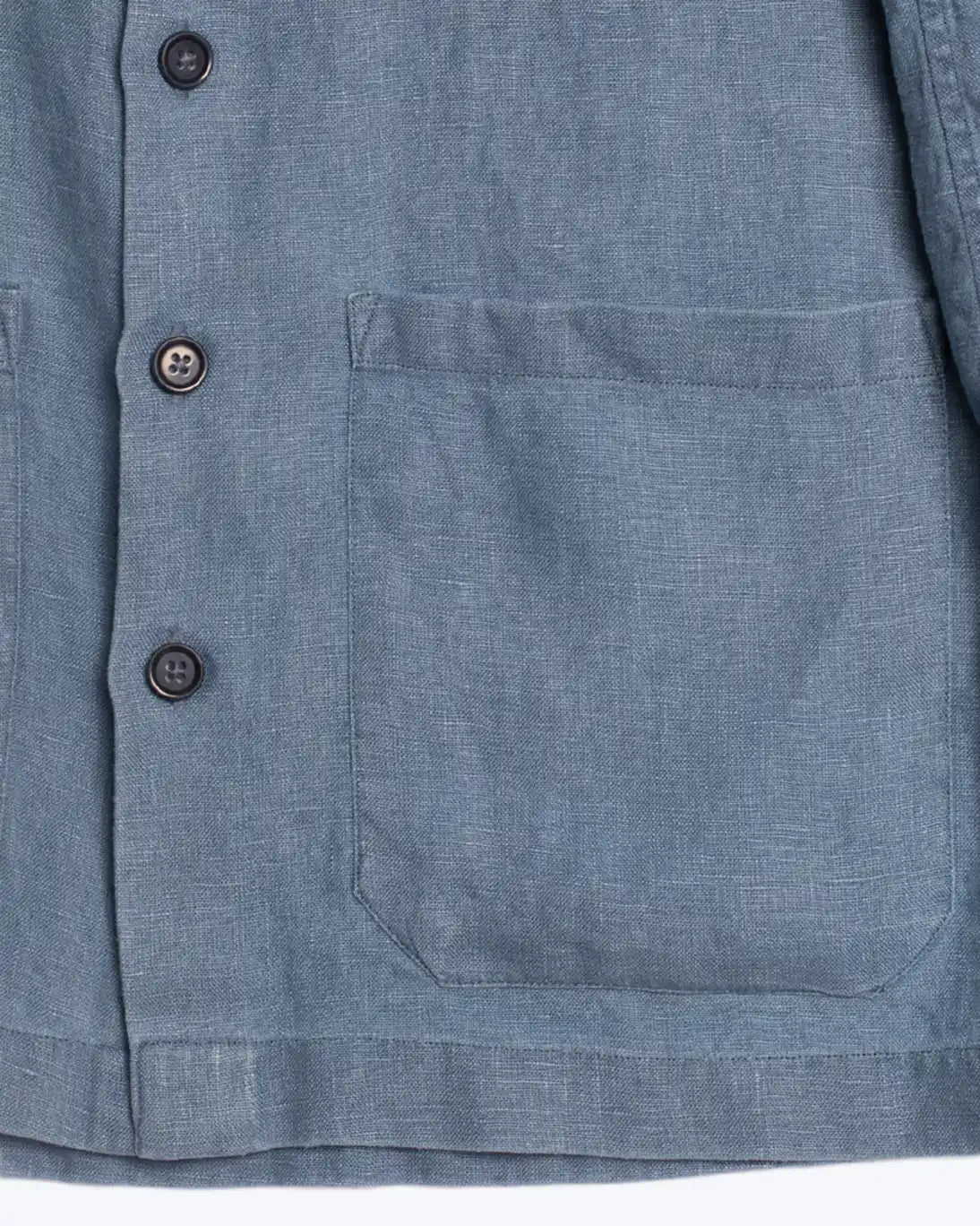SOBRECAMISA AZUL CLARO DE LINO TWAY