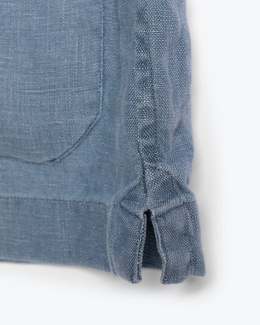SOBRECAMISA AZUL CLARO DE LINO TWAY