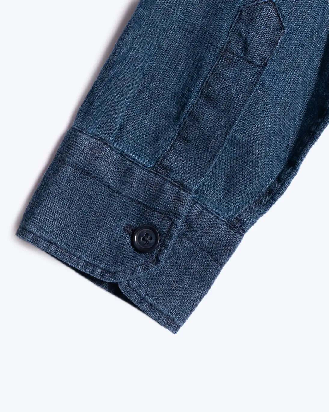 SOBRECAMISA AZUL MARINO DE LINO TWAY