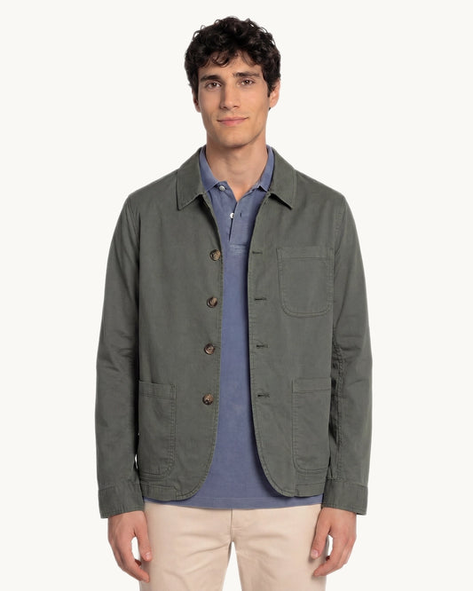 CHAQUETA KALEB VERDE OSCURO TWAY
