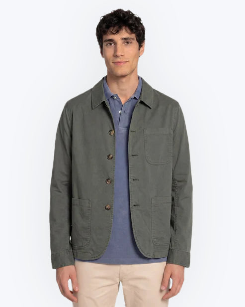 CHAQUETA KALEB VERDE OSCURO TWAY