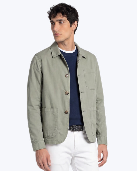 CHAQUETA KALEB VERDE CLARO TWAY