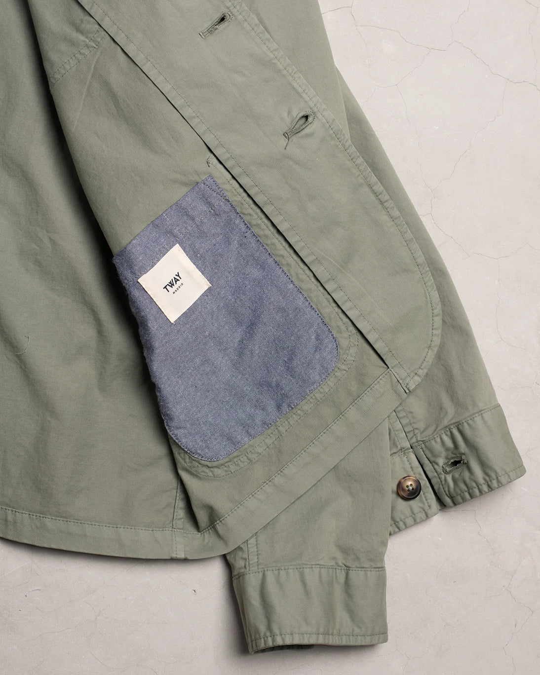 CHAQUETA KALEB VERDE CLARO TWAY