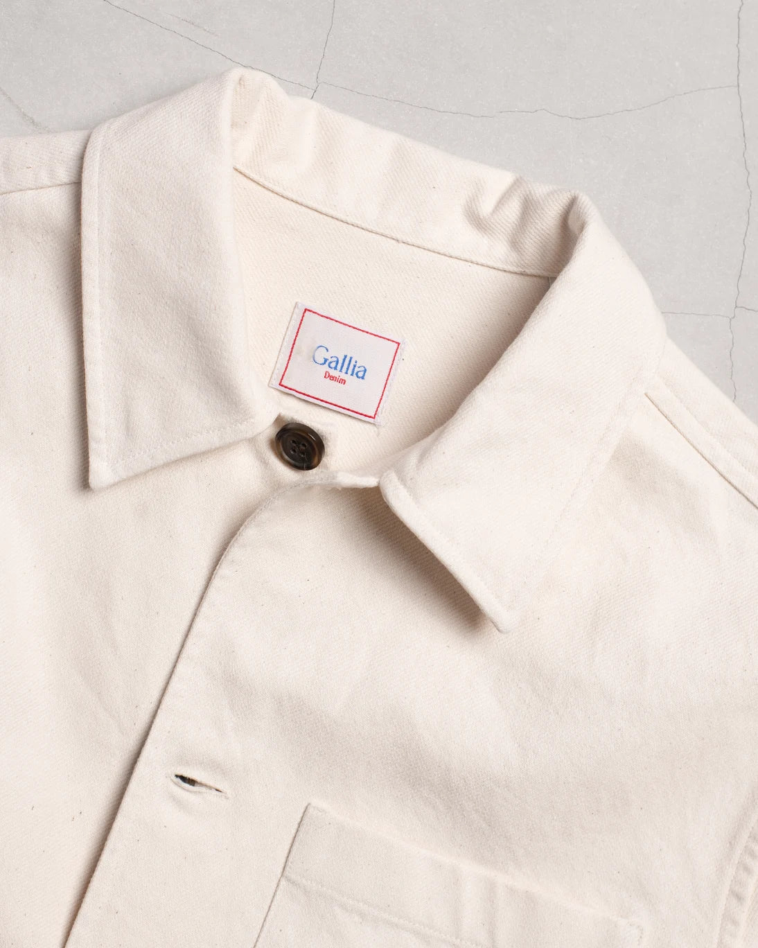 CHAQUETA 3 BOLSILLOS BLANCO CRUDO GALLIA 1958