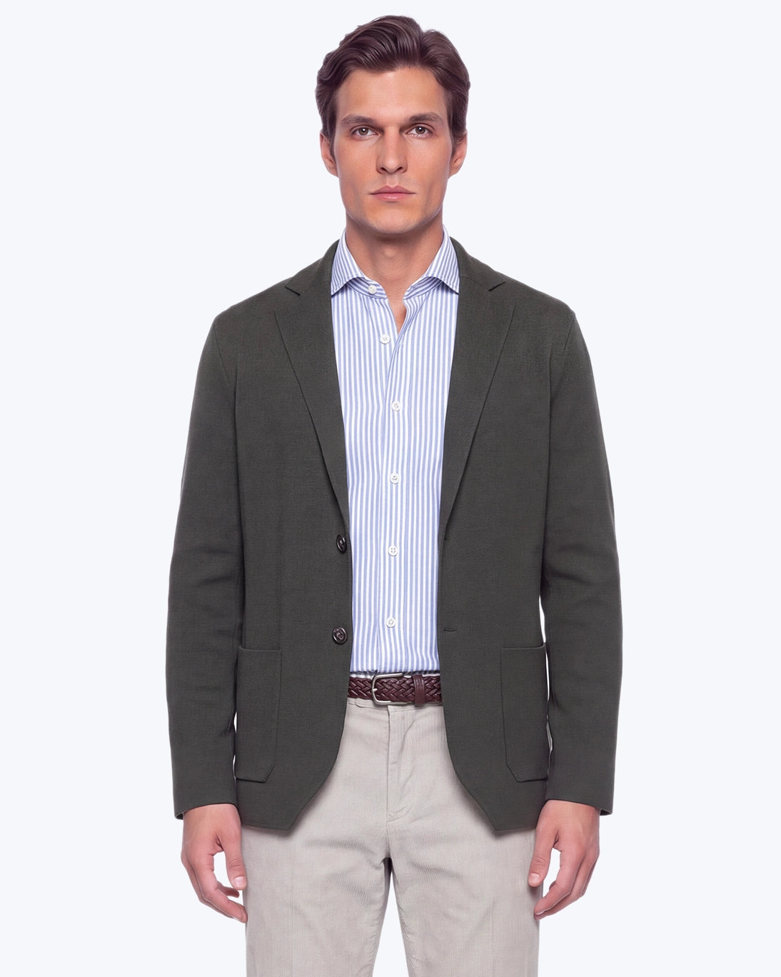 BLAZER DE PUNTO VERDE FILIPPO DE LAURENTIIS
