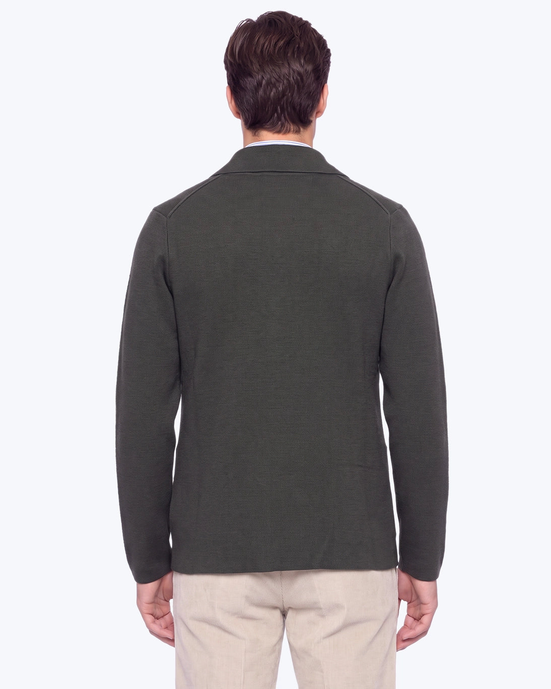 BLAZER DE PUNTO VERDE FILIPPO DE LAURENTIIS