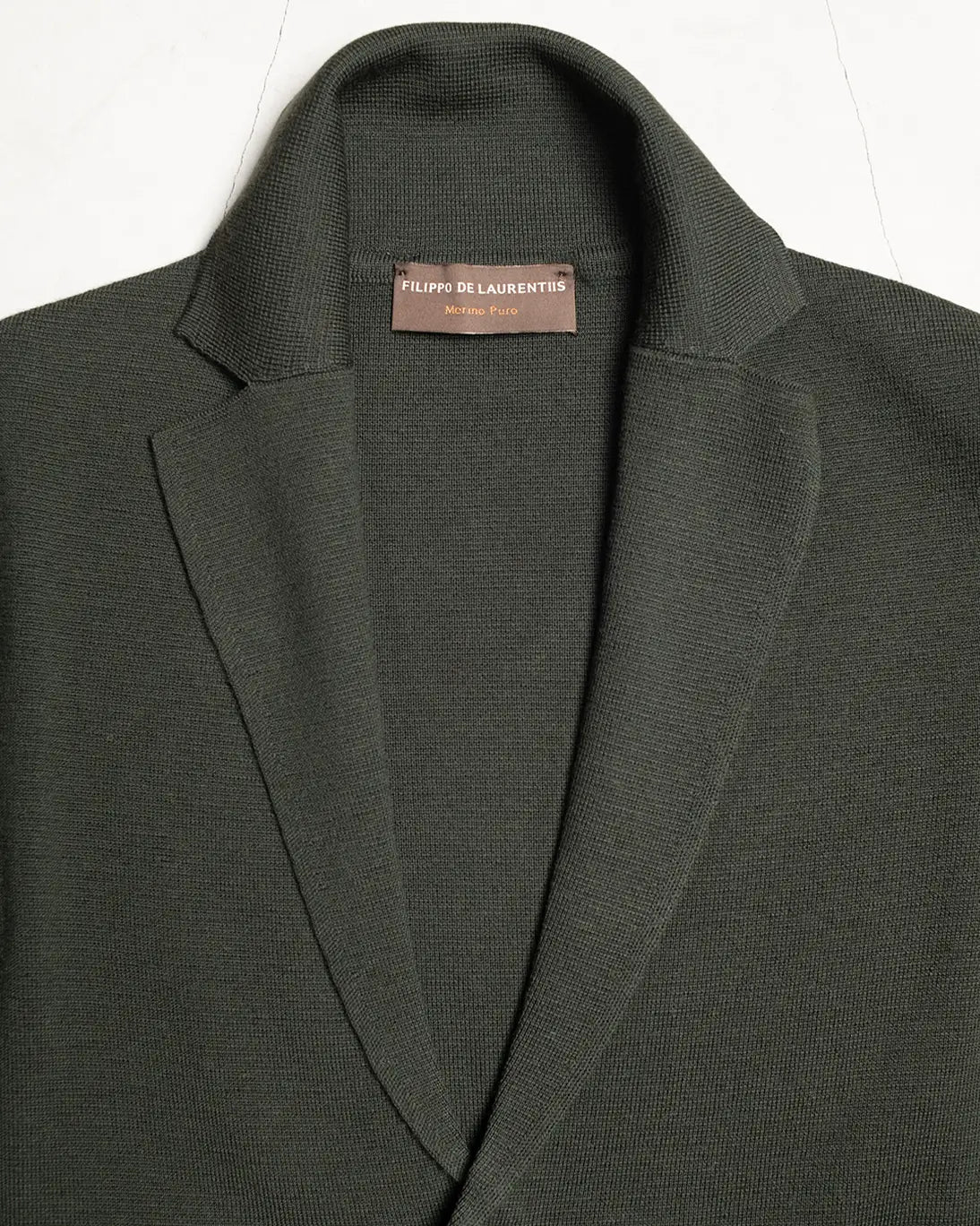 BLAZER DE PUNTO VERDE FILIPPO DE LAURENTIIS