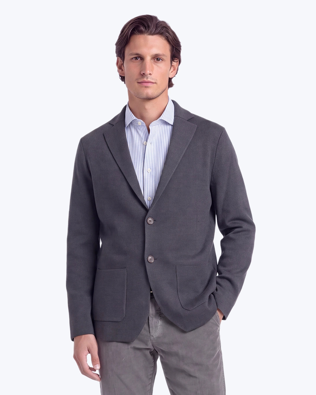 BLAZER DE PUNTO AZUL FILIPPO DE LAURENTIIS