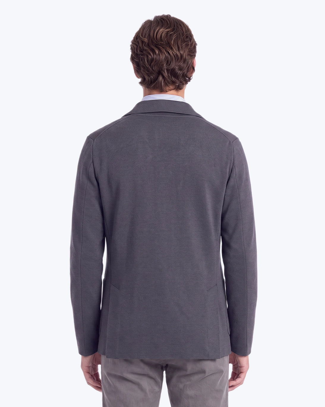 BLAZER DE PUNTO AZUL FILIPPO DE LAURENTIIS