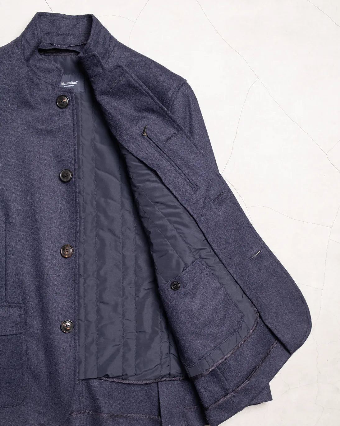 BLAZER CUELLO MAO NAVY MAXIMILIAN