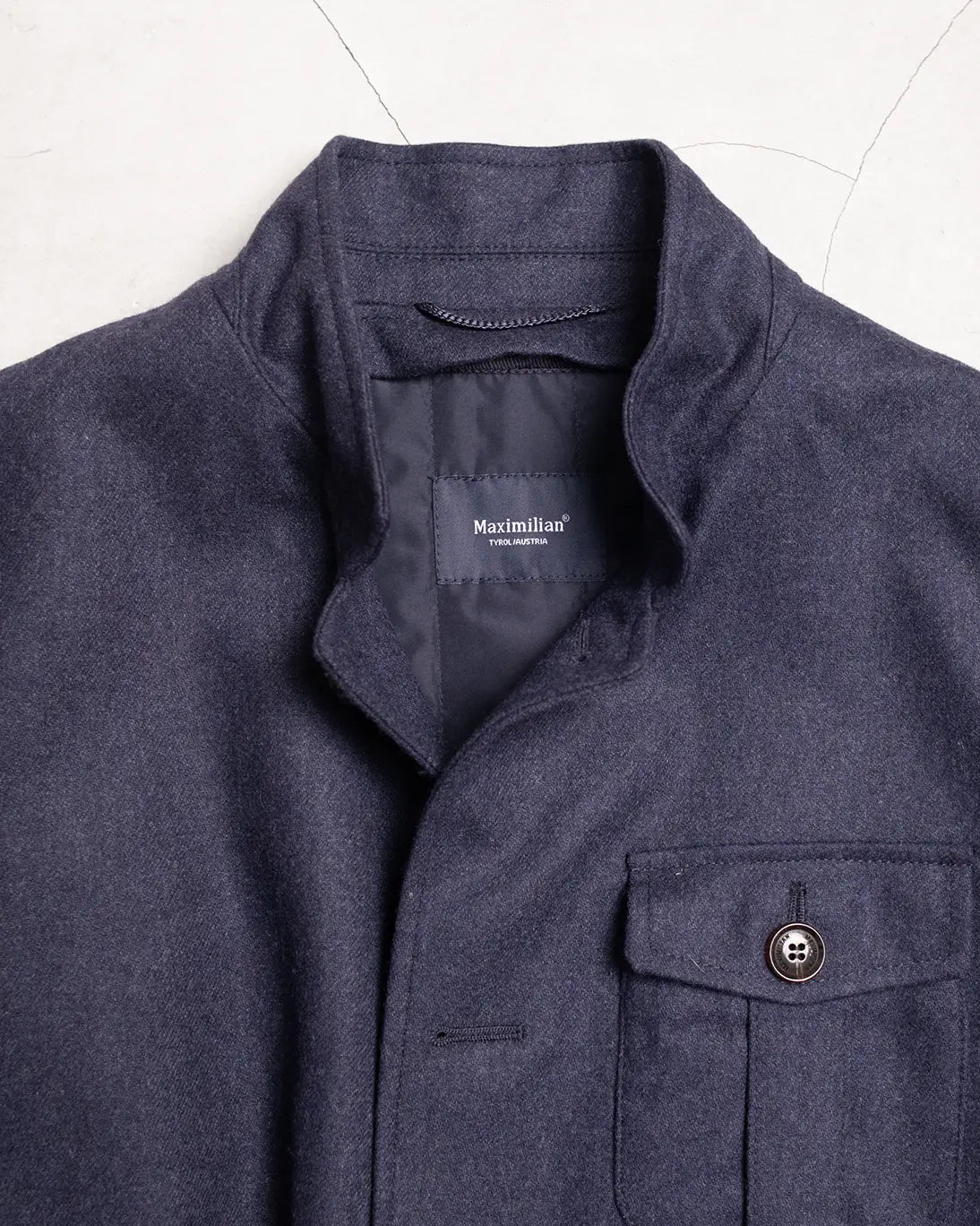 BLAZER CUELLO MAO NAVY MAXIMILIAN