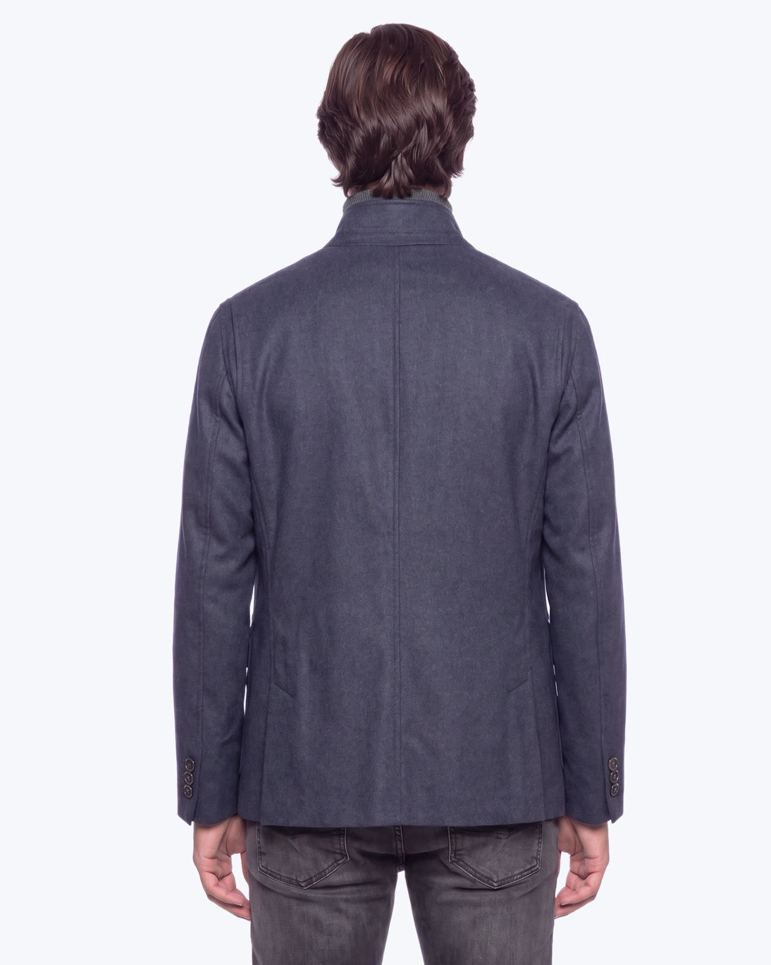 BLAZER CUELLO MAO NAVY MAXIMILIAN