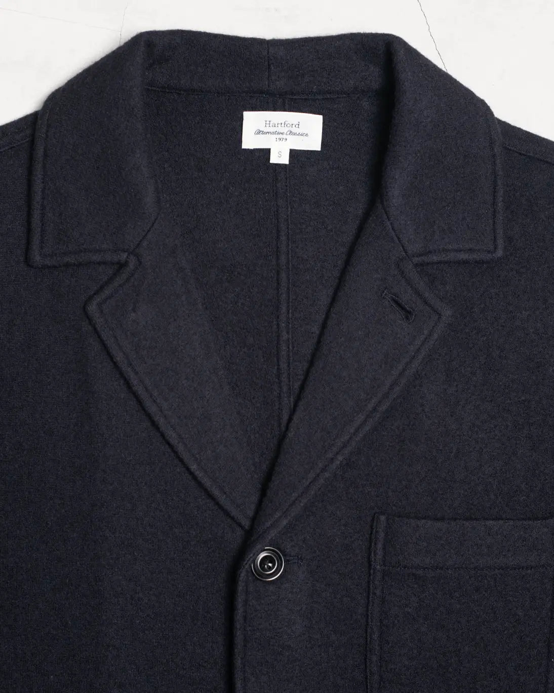 CHAQUETA HARTFORD DE LANA AZUL MARINO