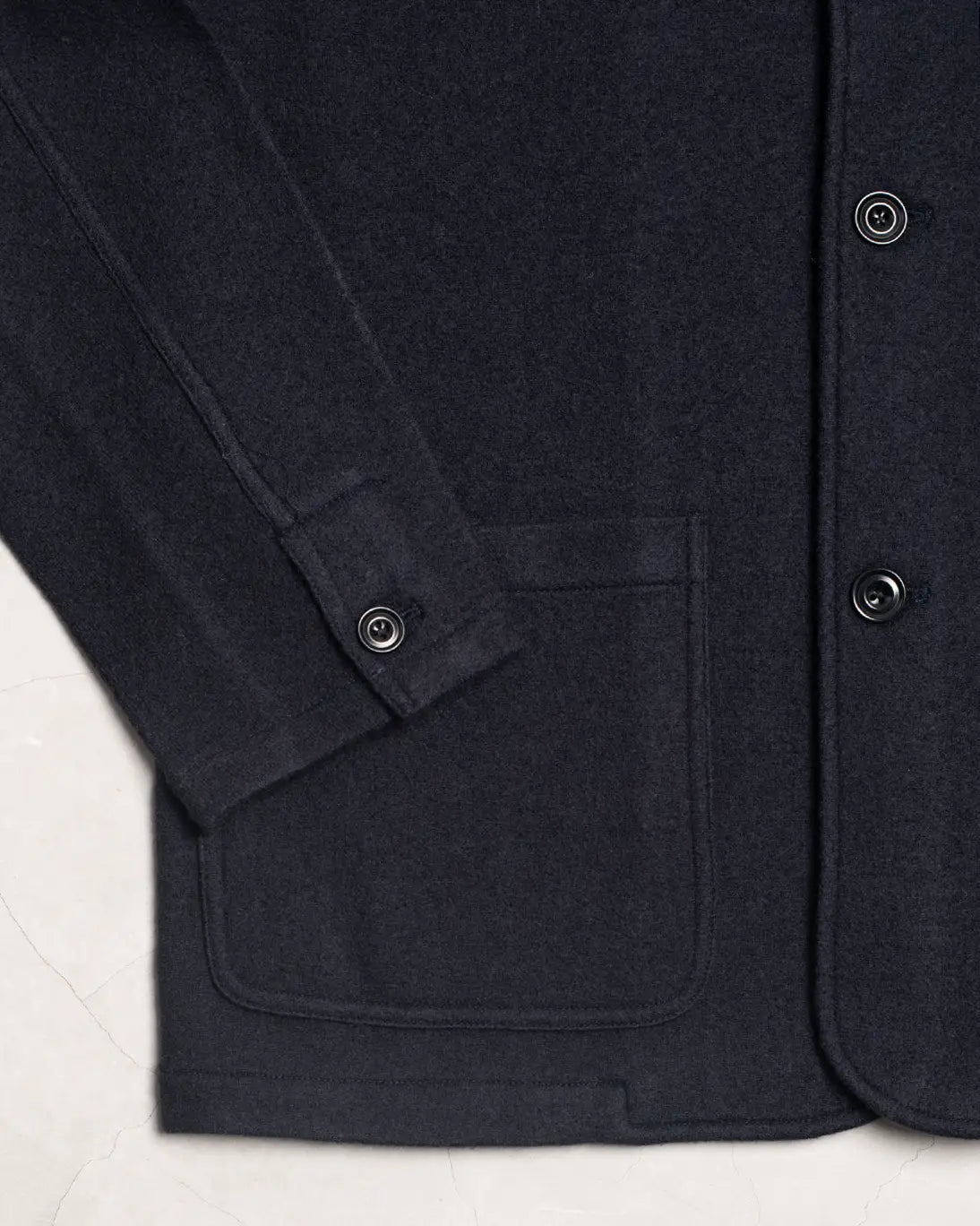 CHAQUETA HARTFORD DE LANA AZUL MARINO