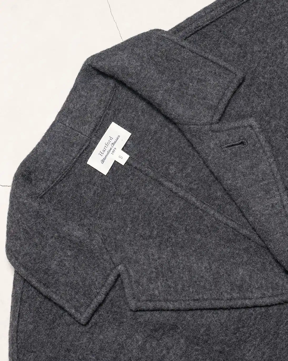 CHAQUETA HARTFORD DE LANA GRIS
