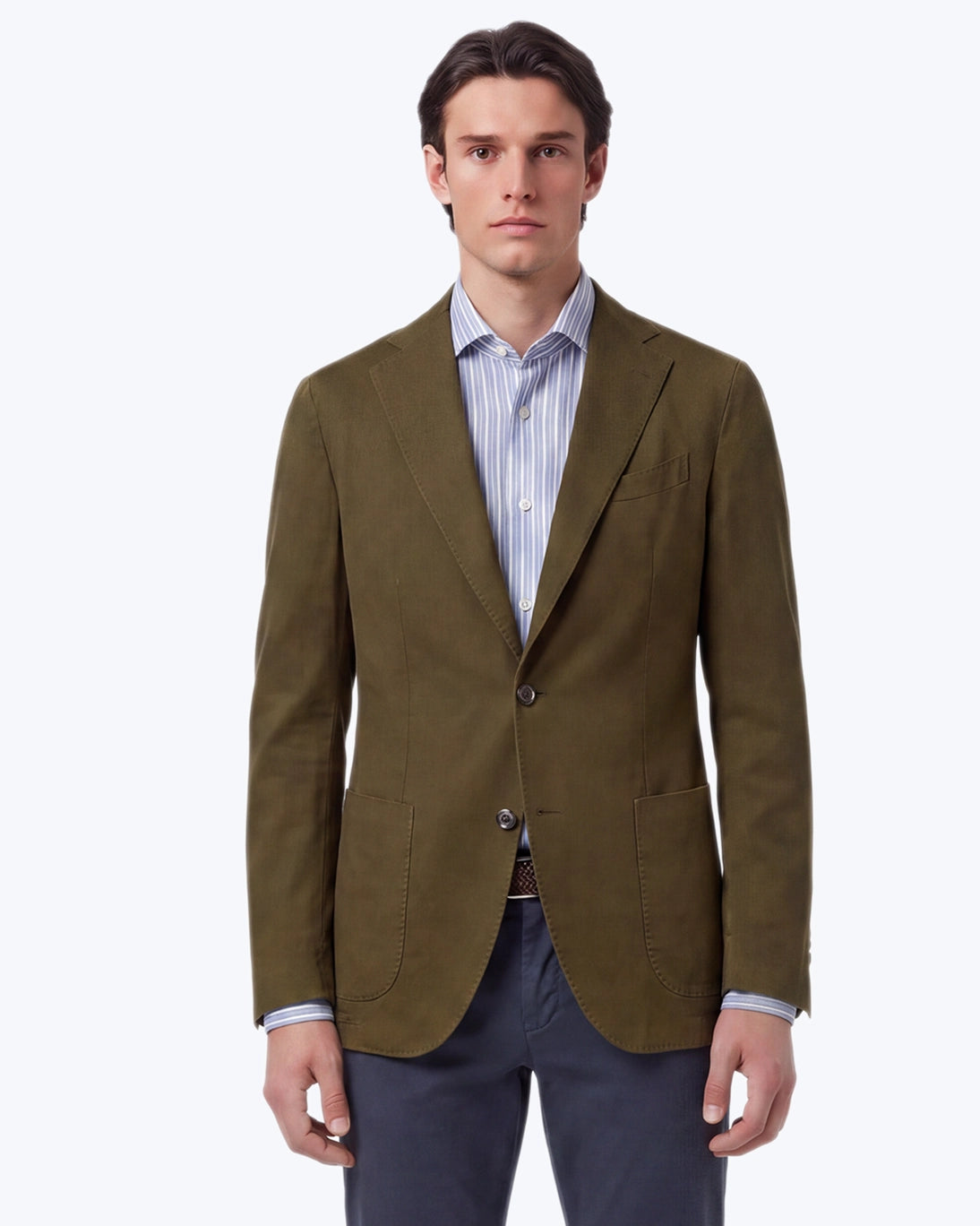 BLAZER FLEECE VERDE CIRCOLO 1901