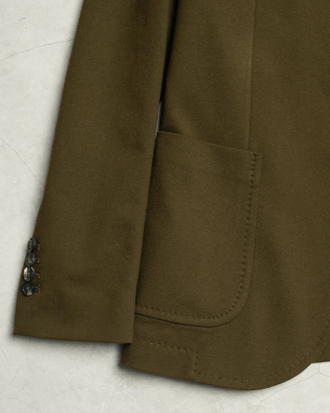 BLAZER FLEECE VERDE CIRCOLO 1901