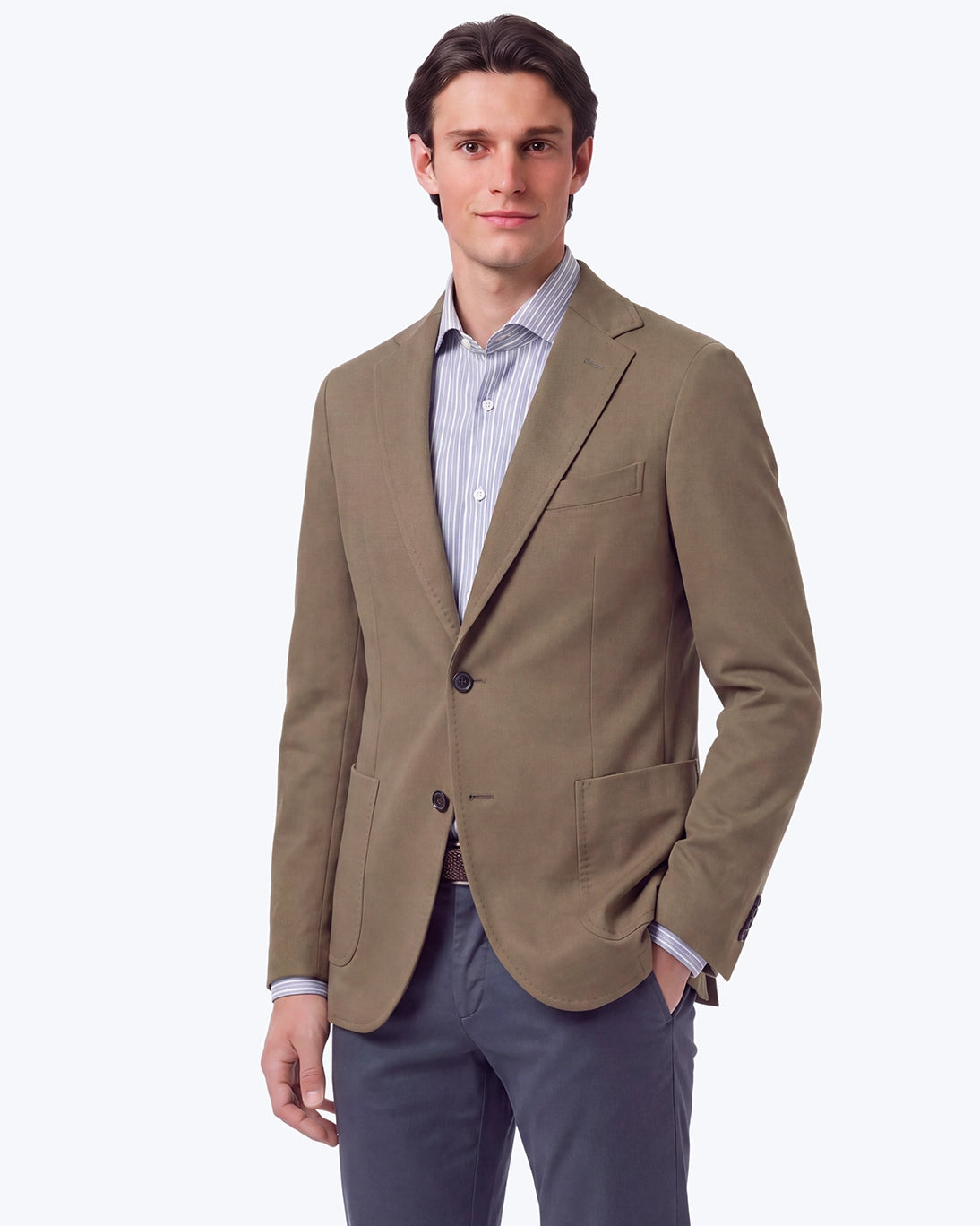 BLAZER FLEECE KAKI CIRCOLO