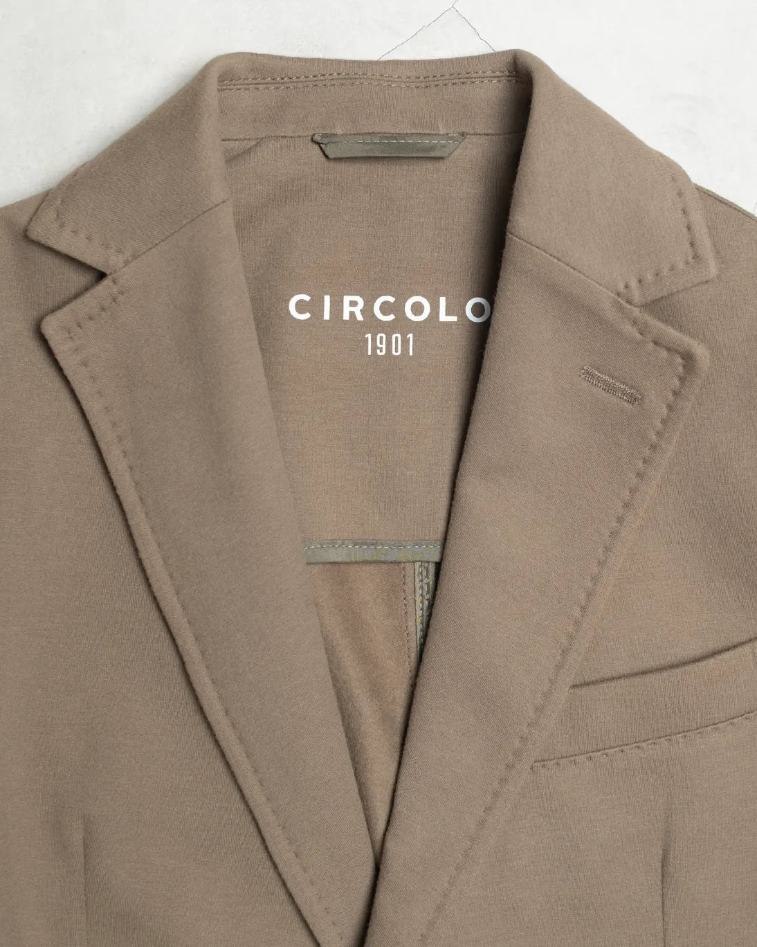 BLAZER FLEECE KAKI CIRCOLO