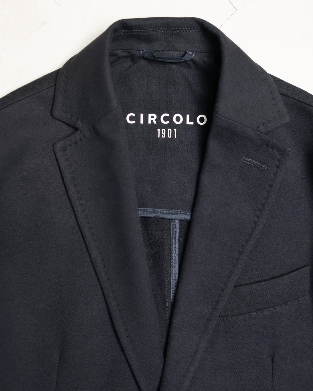 BLAZER FLEECE NAVY CIRCOLO