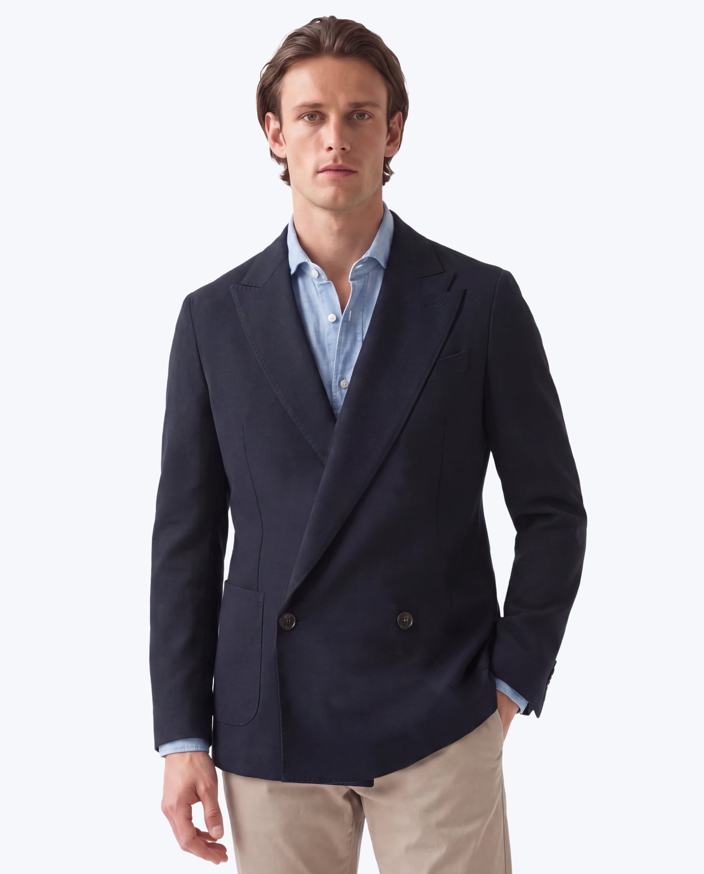 BLAZER CRUZADA NAVY CIRCOLO