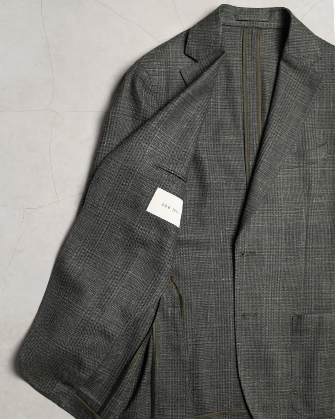 BLAZER PRÍNCIPE DE GALES VERDE L.B.M. 1911