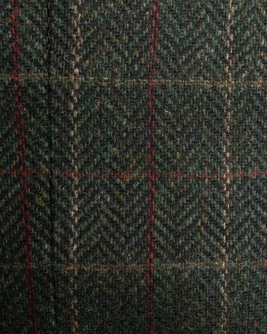 BLAZER DE CUADROS VERDE Y BURDEOS L.B.M. 1911