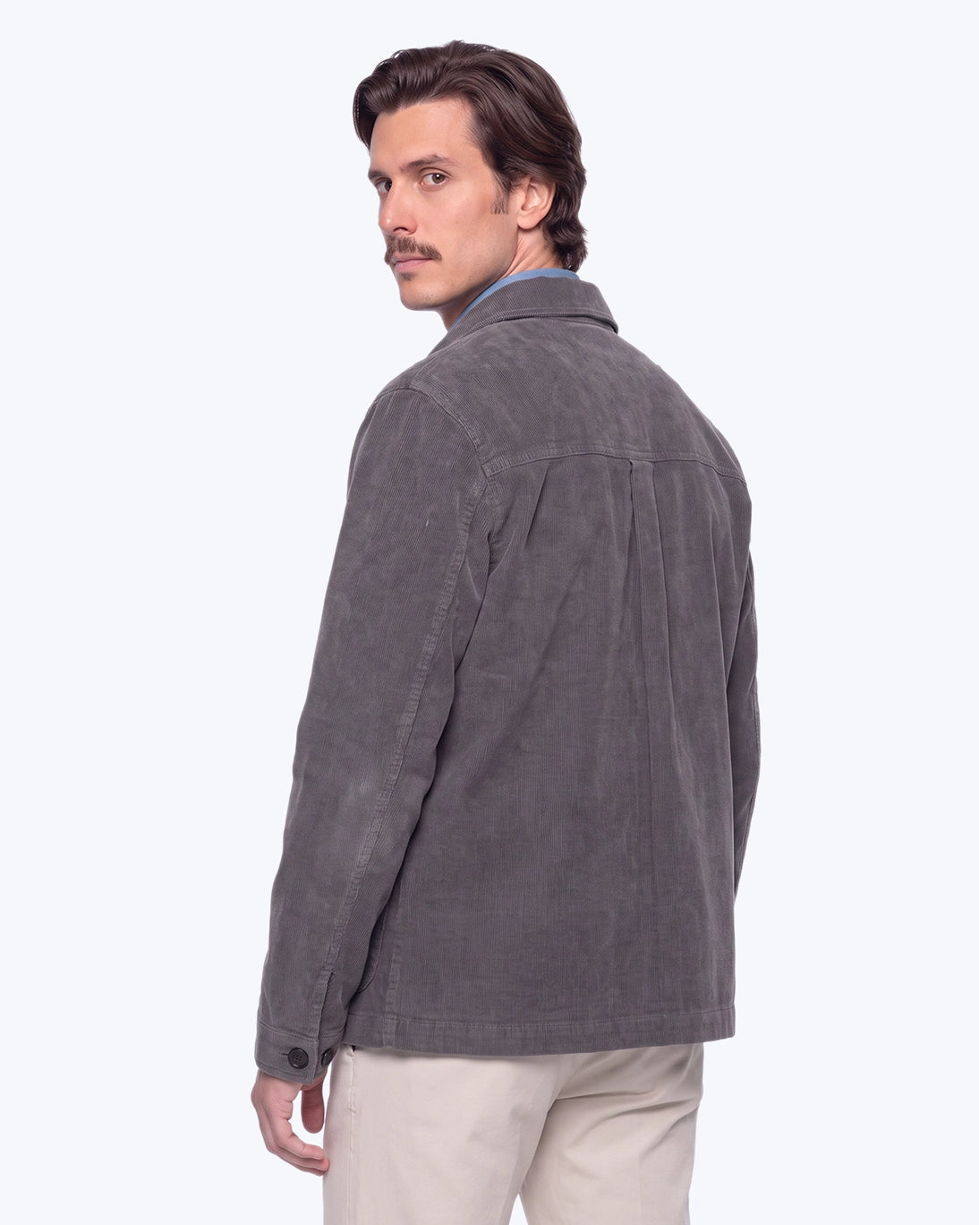 CHAQUETA DE PANA GRIS ALTEA