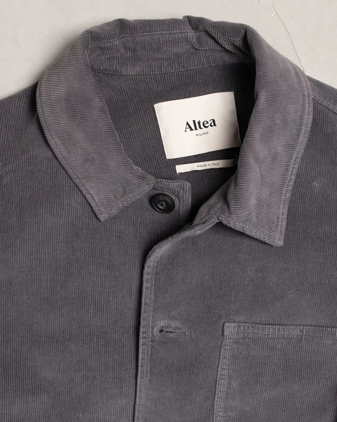 CHAQUETA DE PANA GRIS ALTEA