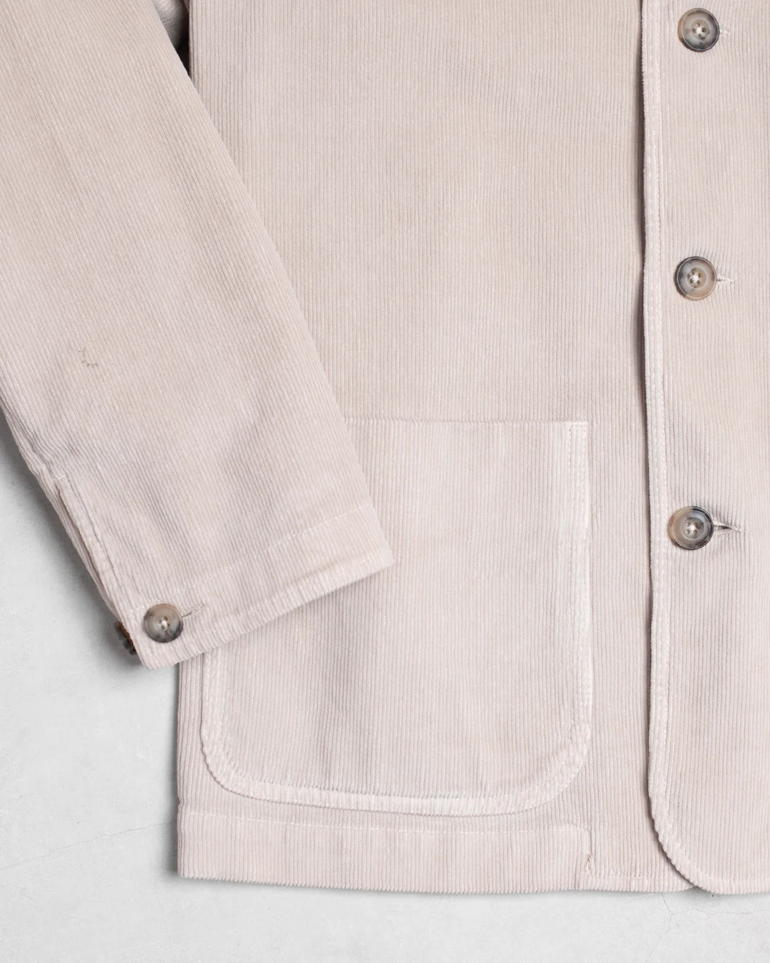 CHAQUETA DE PANA BEIGE ALTEA