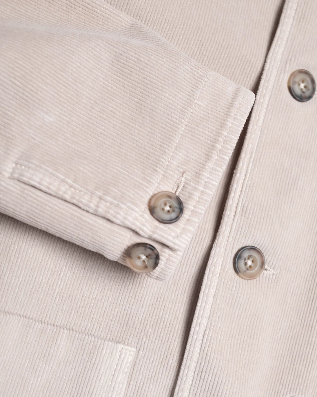 CHAQUETA DE PANA BEIGE ALTEA