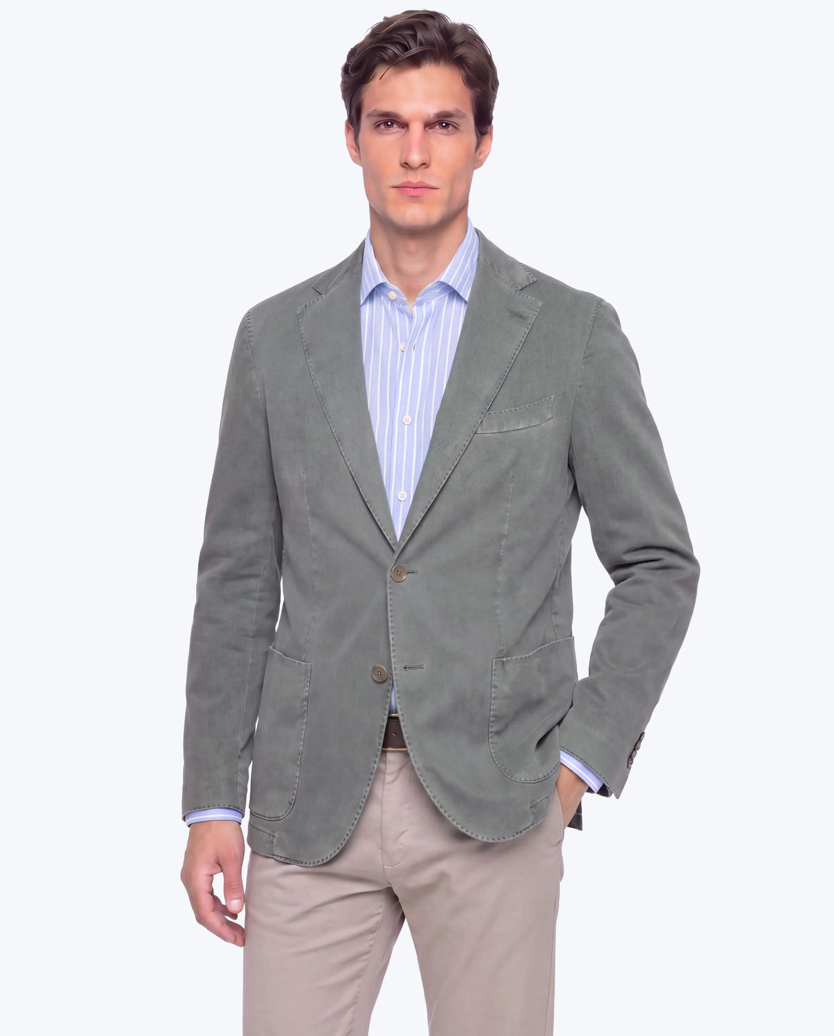 BLAZER VERDE OSCURO SANTANIELLO