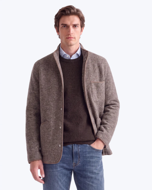 CHAQUETA JOCK MARRÓN HARTFORD