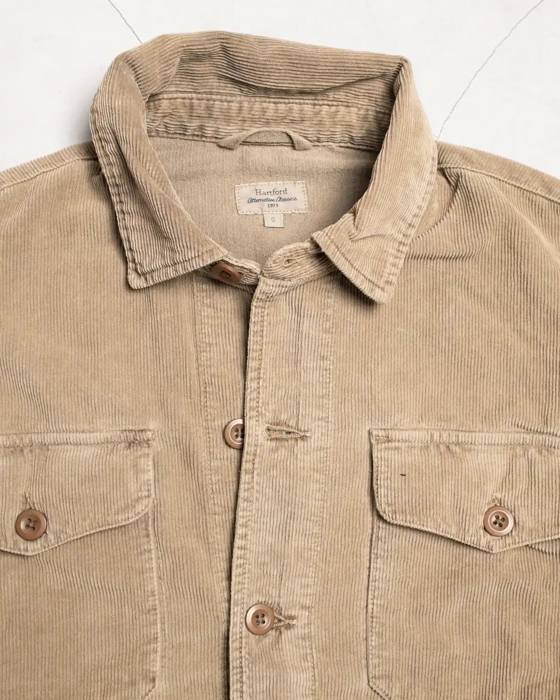 CHAQUETA DE PANA BEIGE JOYCE HARTFORD