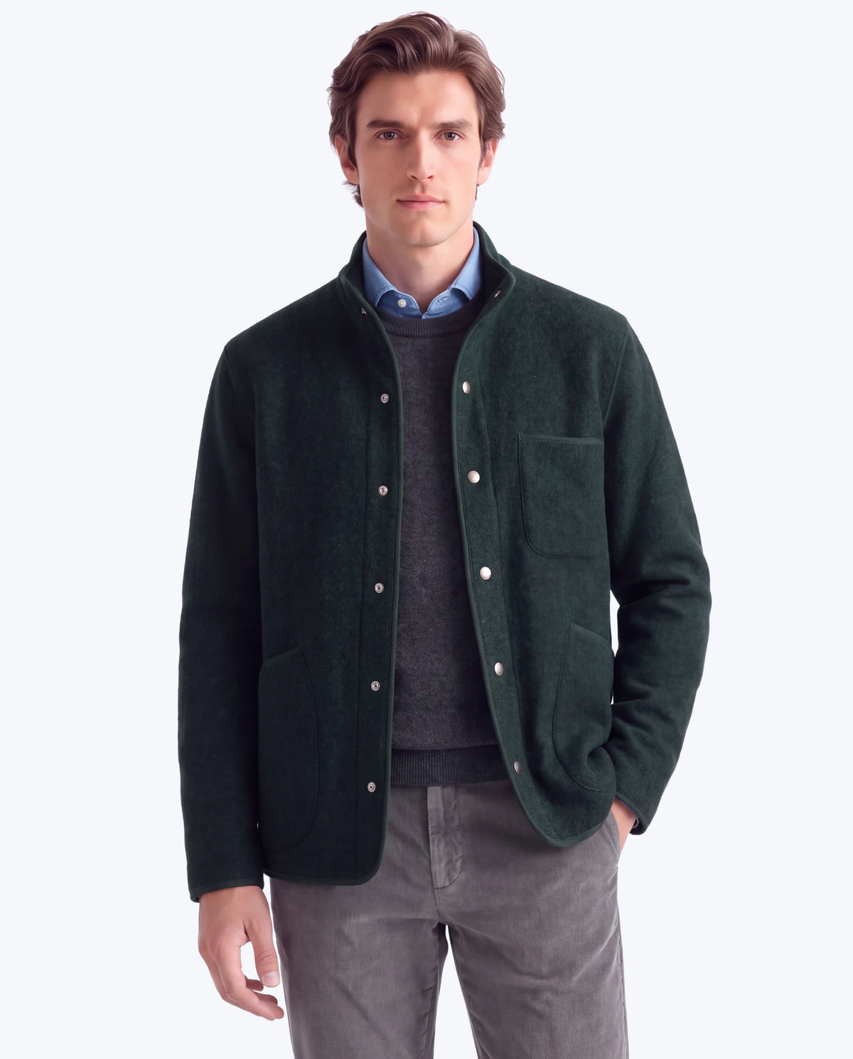 CHAQUETA JOCK VERDE HARTFORD