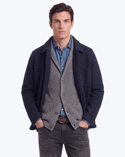 CHAQUETA JOCK NAVY HARTFORD