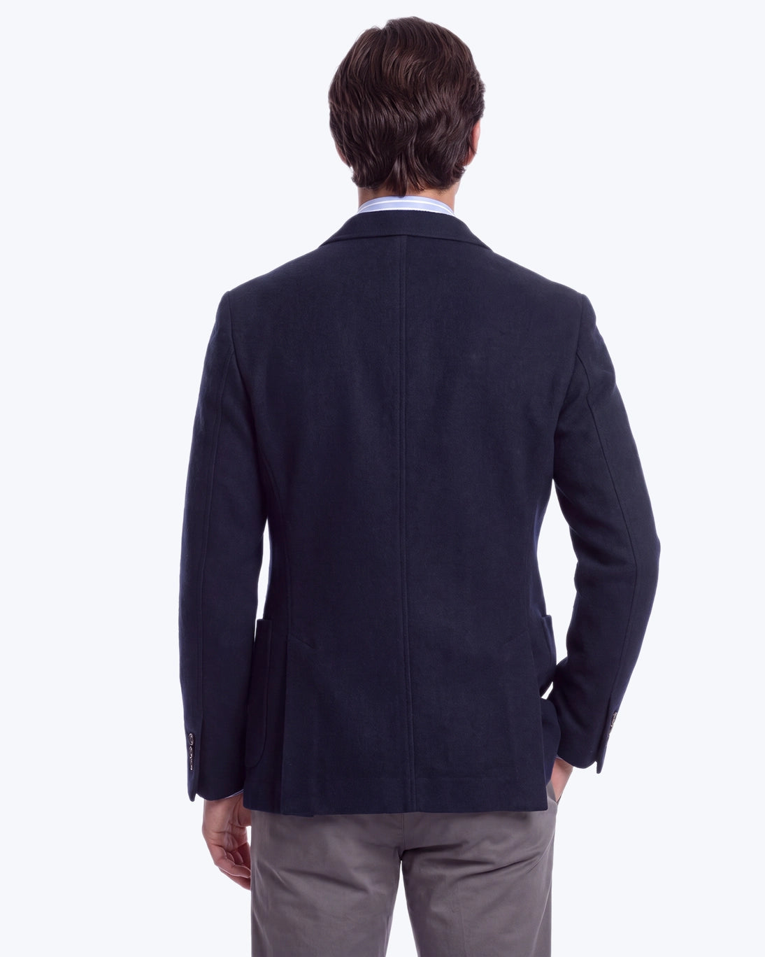 BLAZER DE PUNTO CRUZADA NAVY CIRCOLO