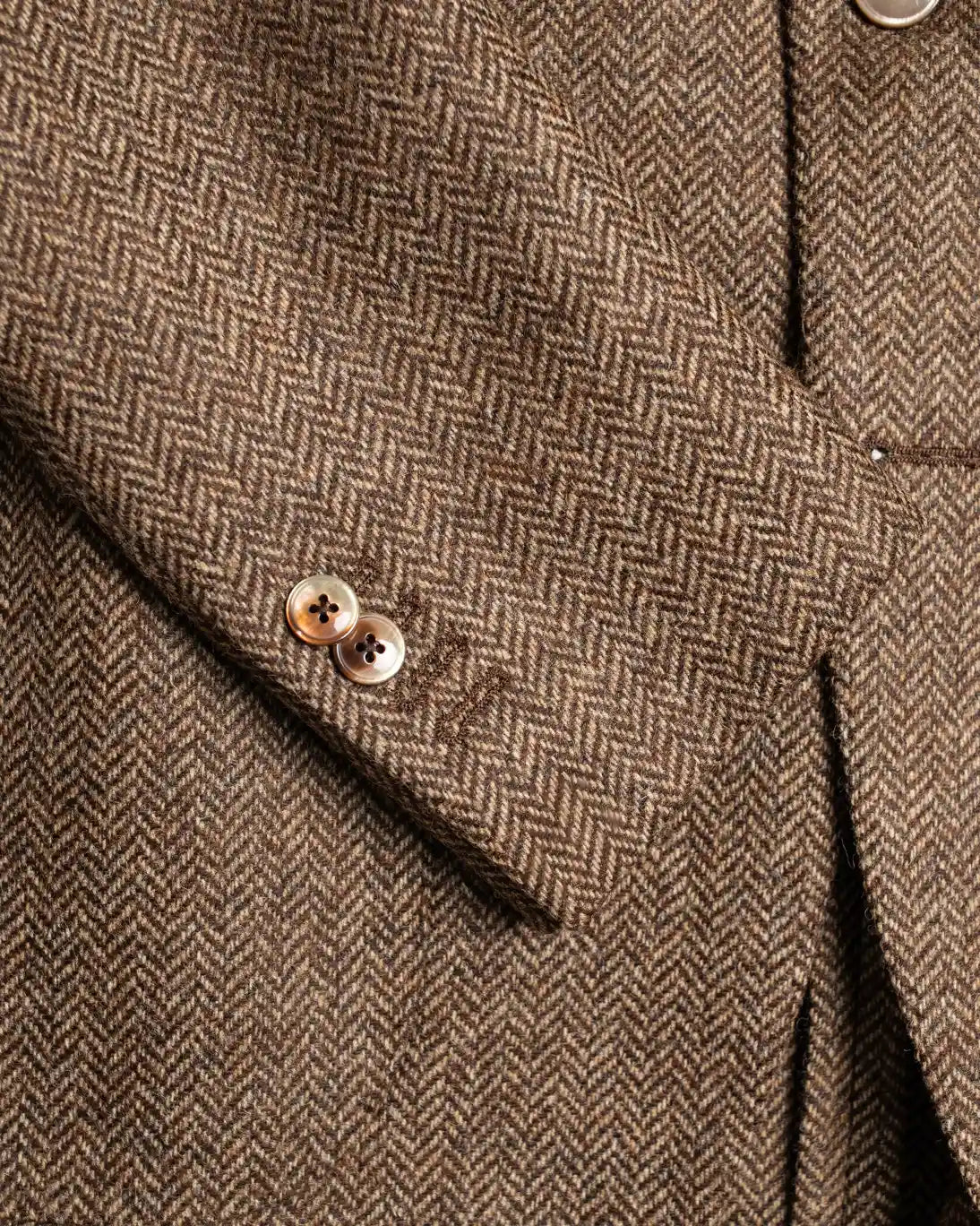 BLAZER CAESAR ESPIGA MARRÓN