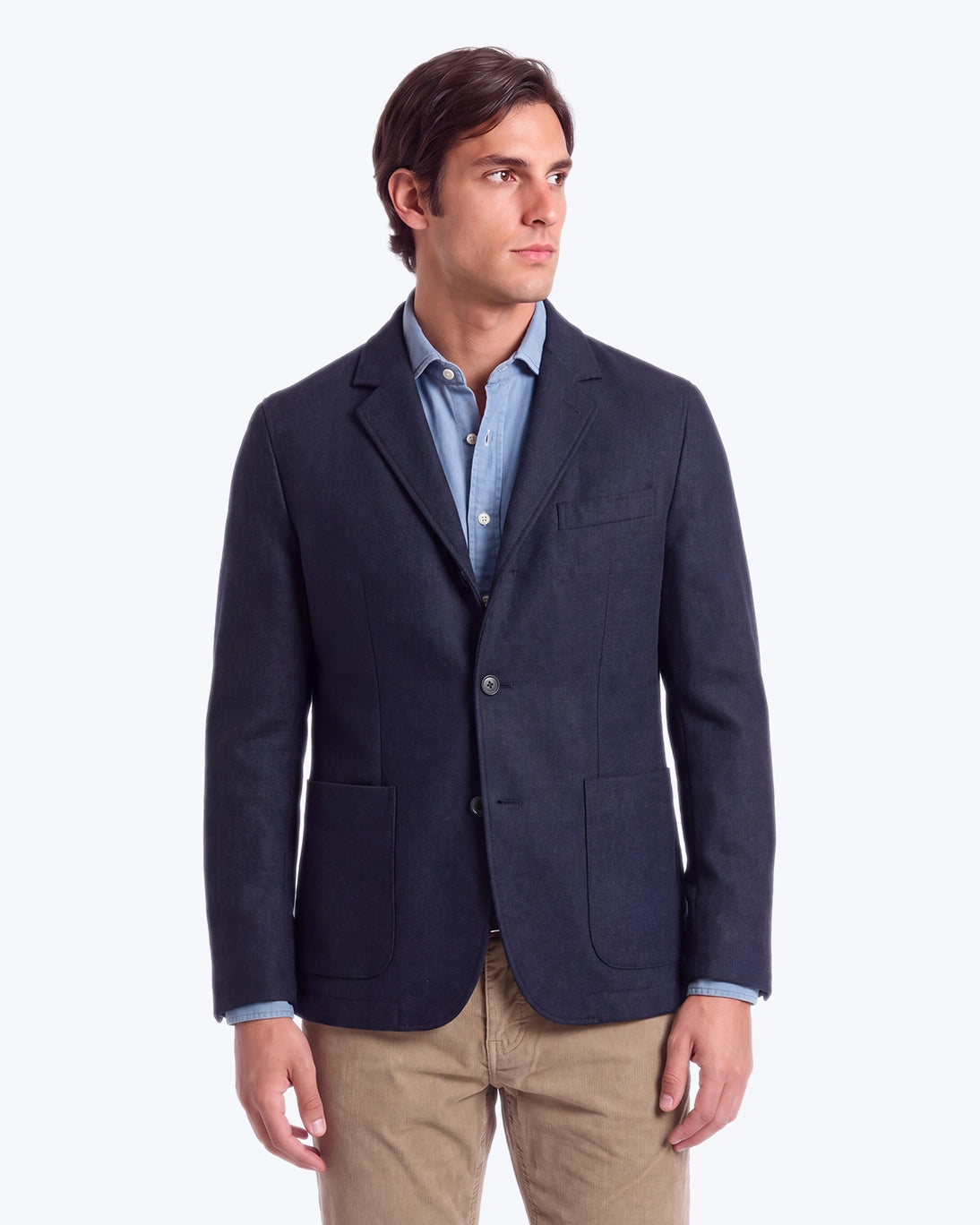 BLAZER NEW ENGLAND AZUL MARINO
