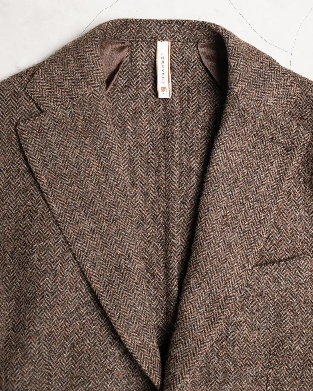 BLAZER JERRY KEY ESPIGA MARRÓN