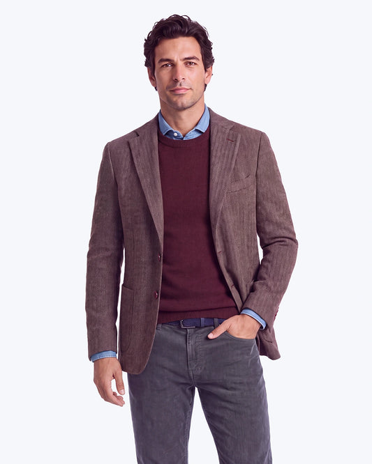BLAZER JERRY KEY ESPIGA BURDEOS