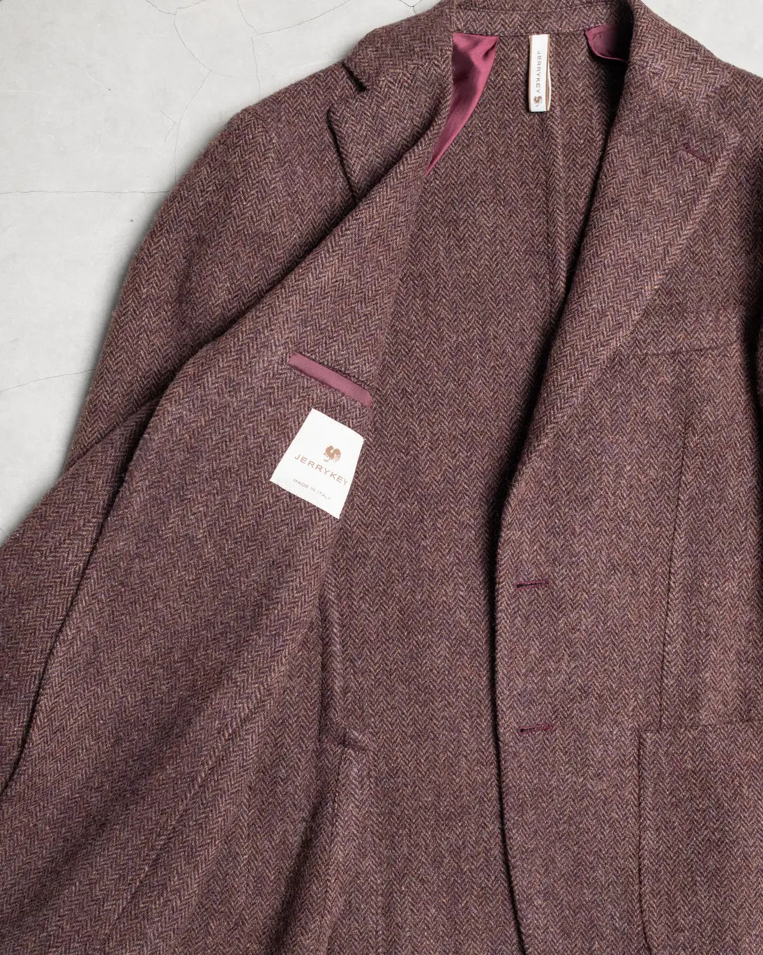 BLAZER JERRY KEY ESPIGA BURDEOS