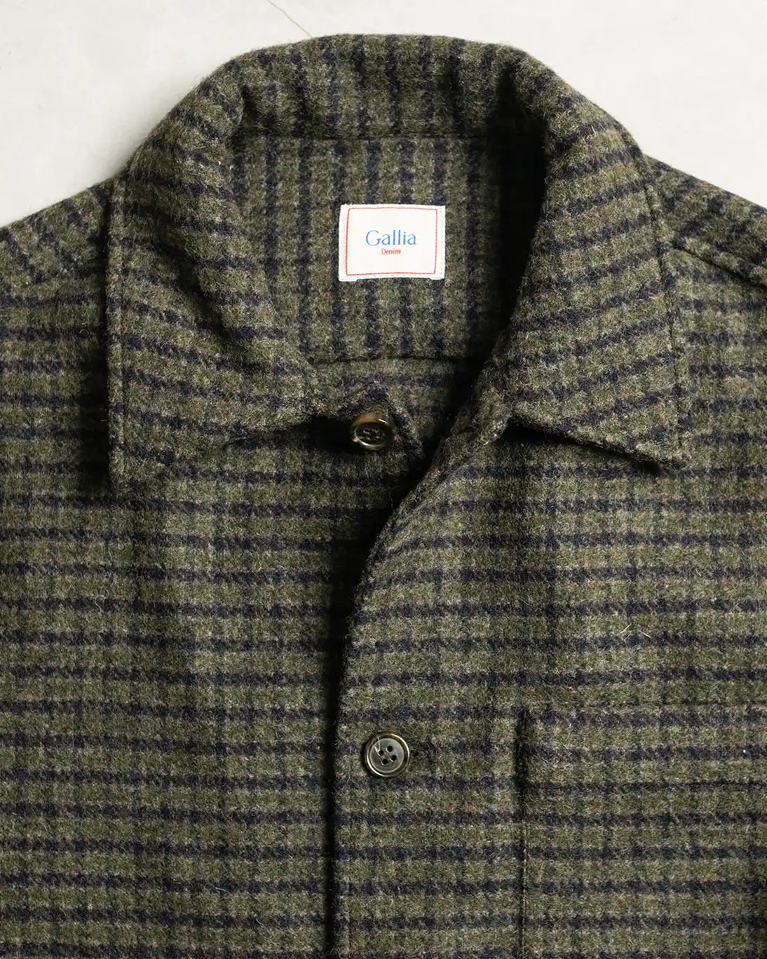 CHAQUETA 3 BOLSILLOS GALLIA CUADROS
