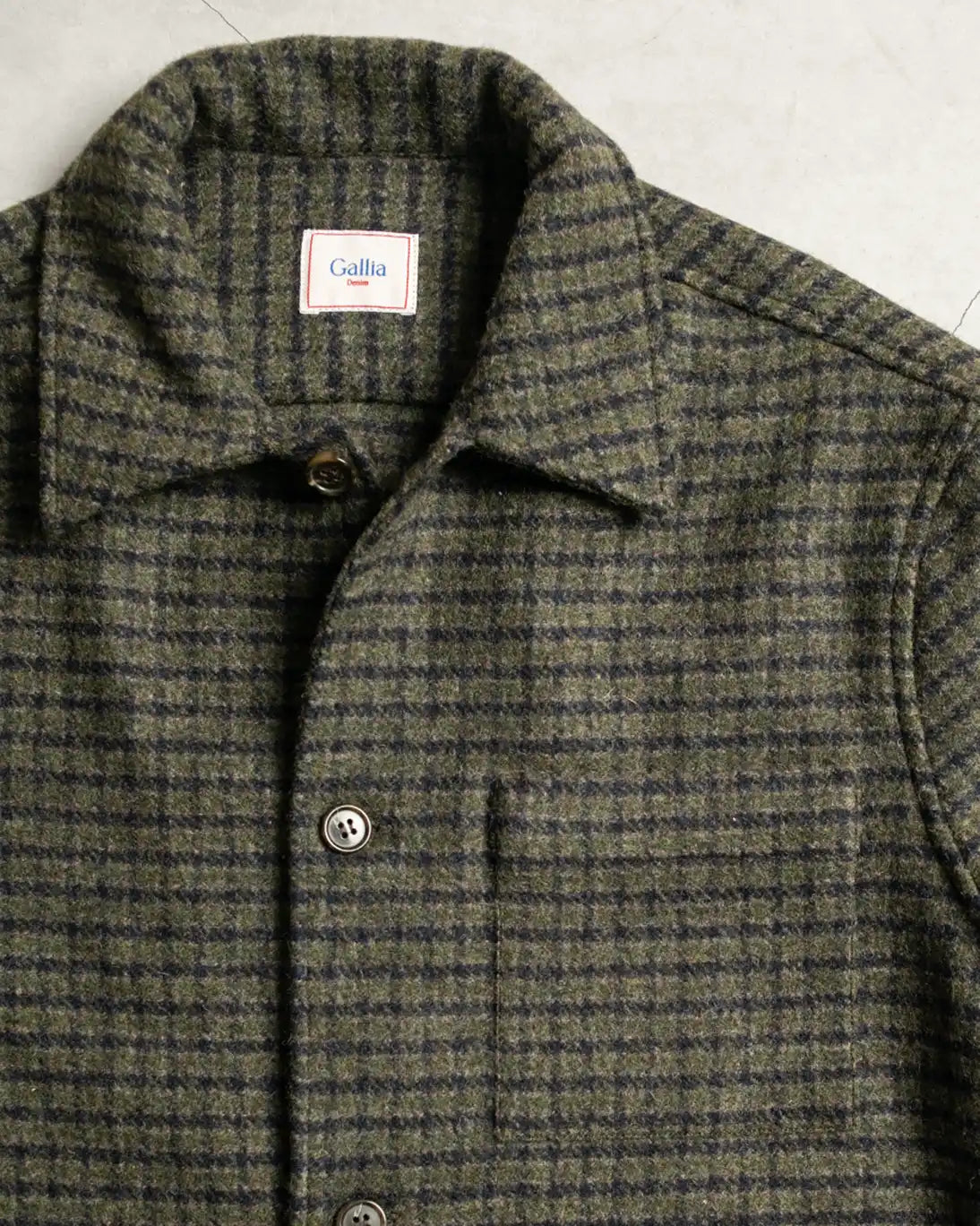 CHAQUETA 3 BOLSILLOS GALLIA CUADROS