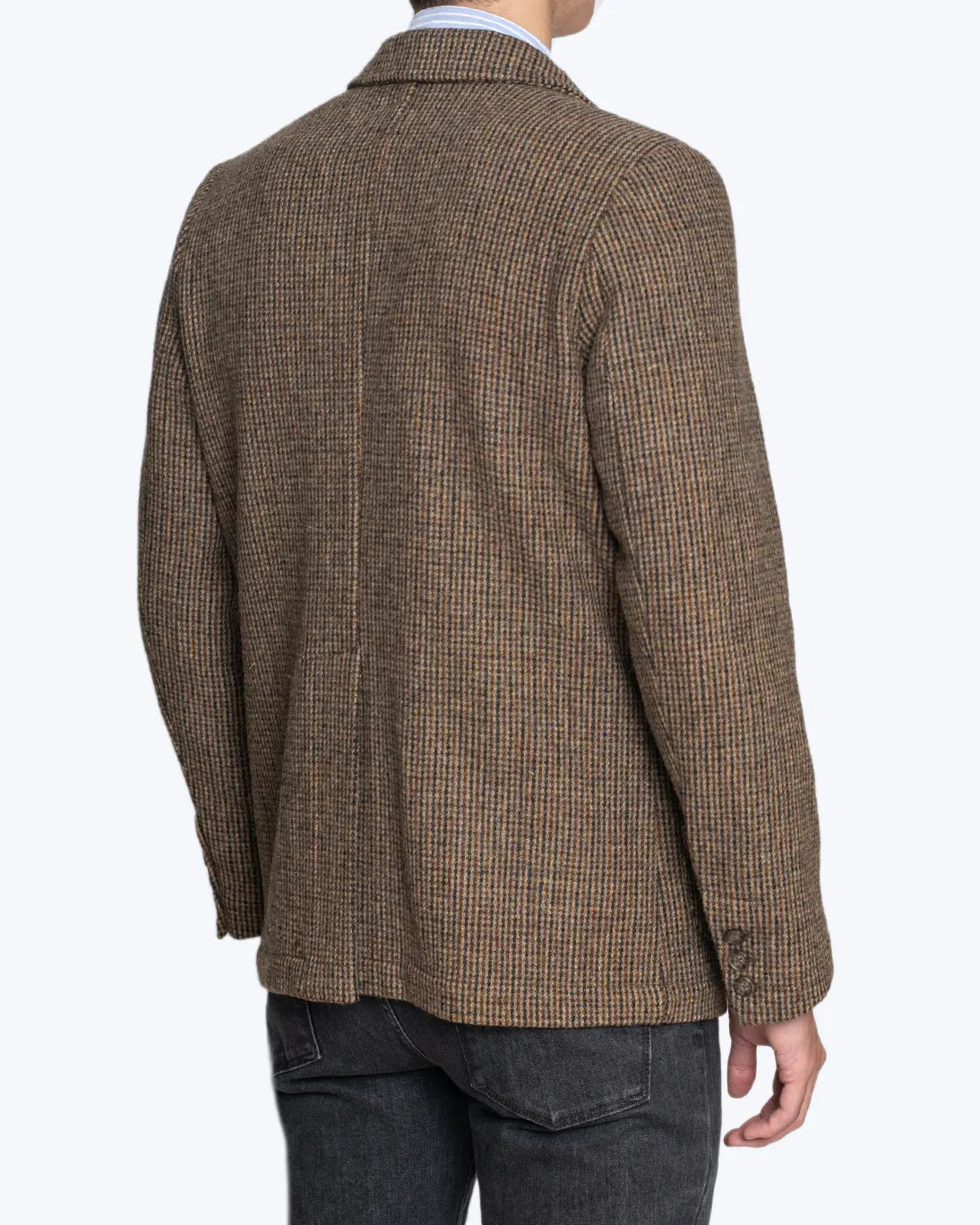 BLAZER PATA DE GALLO MARRÓN SEBAGO