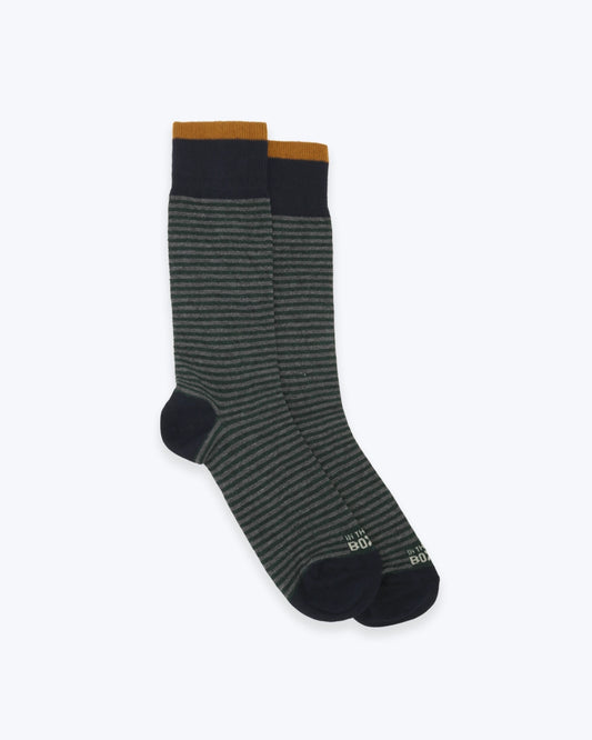 CALCETINES DE RAYAS GRISES INTHEBOX