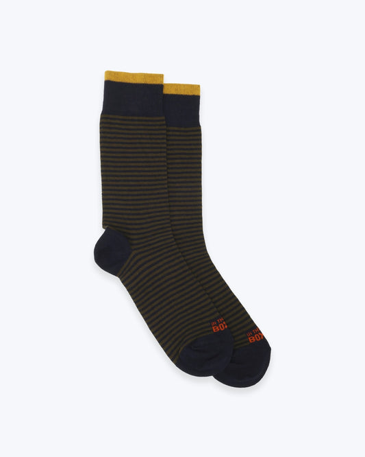 CALCETINES DE RAYAS AZULES INTHEBOX