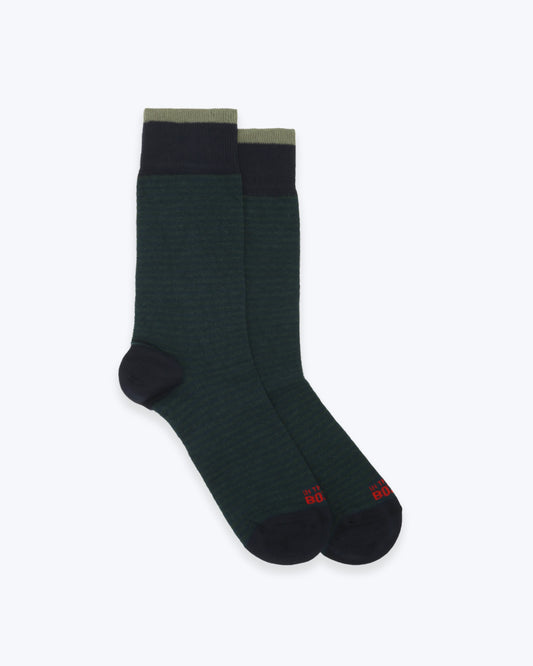 CALCETINES DE RAYAS VERDES INTHEBOX