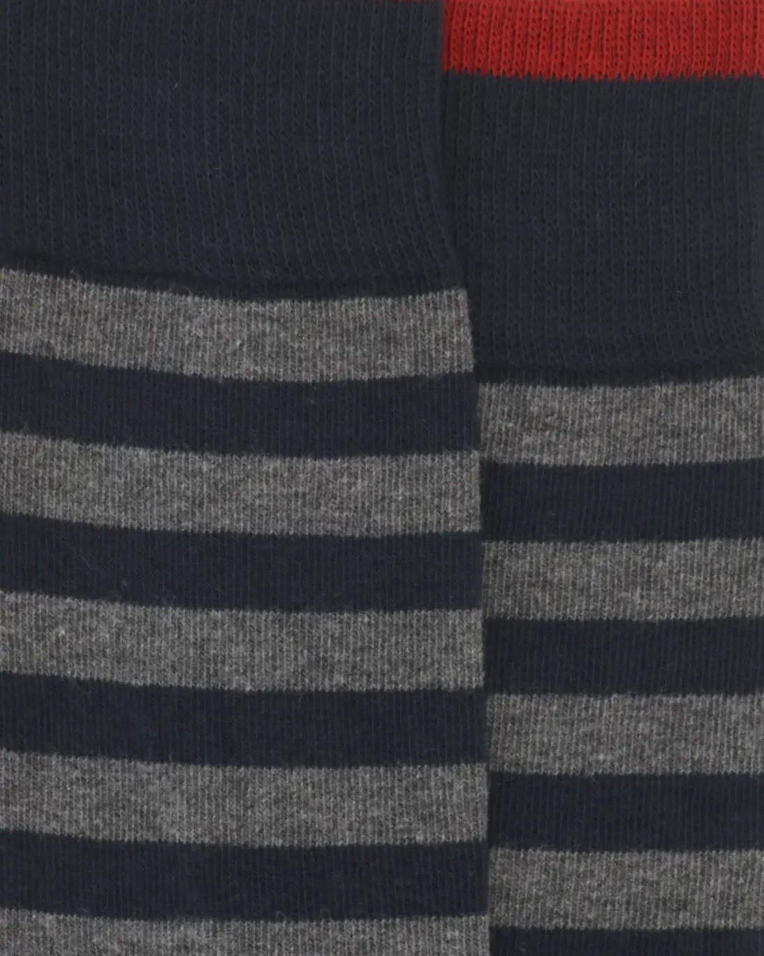 CALCETINES DE RAYAS NAVY Y GRIS  INTHEBOX
